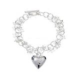 Pulseira de Prata Love